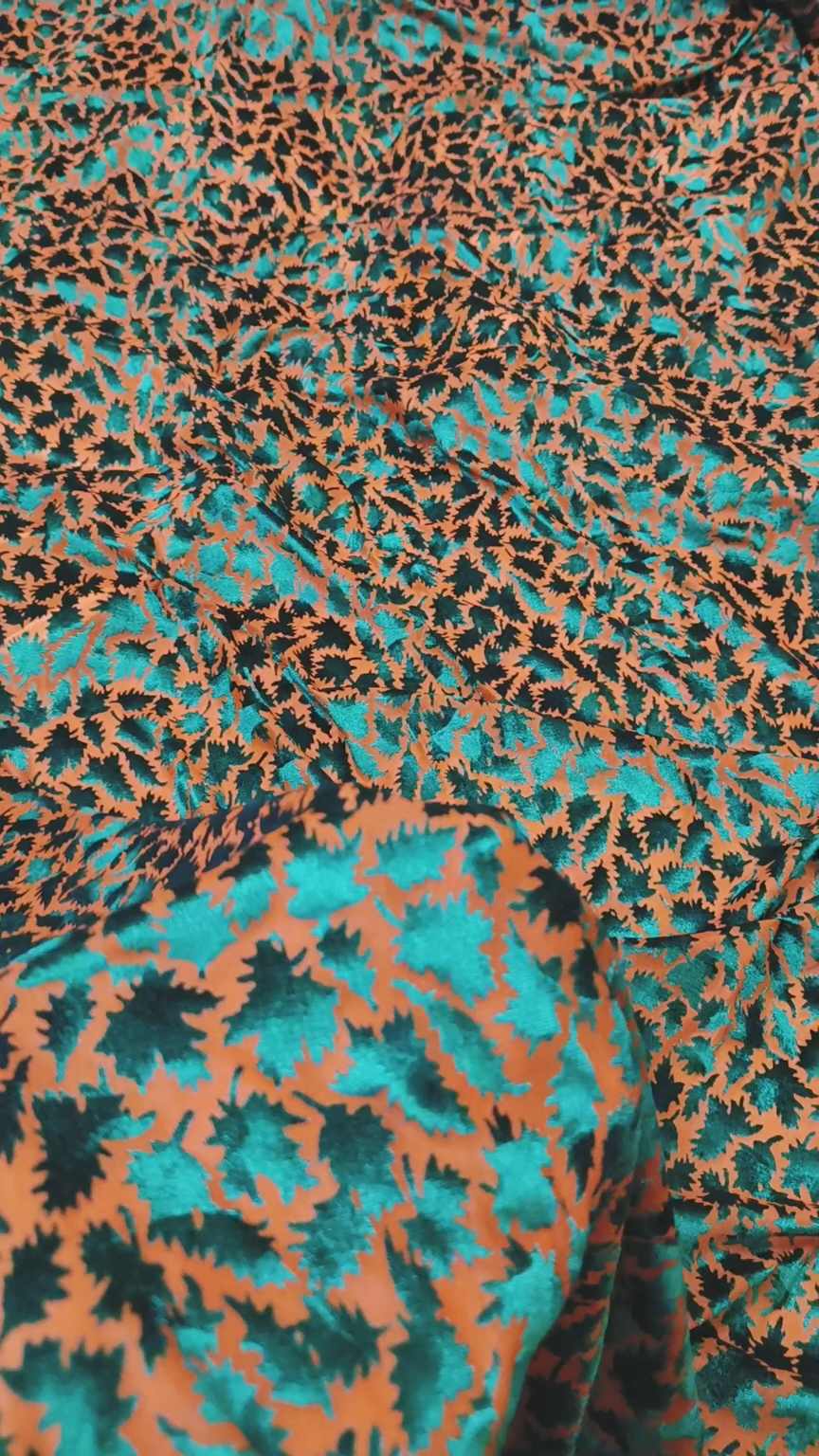 M-945  Imported Luxury American 3-D palachi Same print Shirt & Truzer 2pc