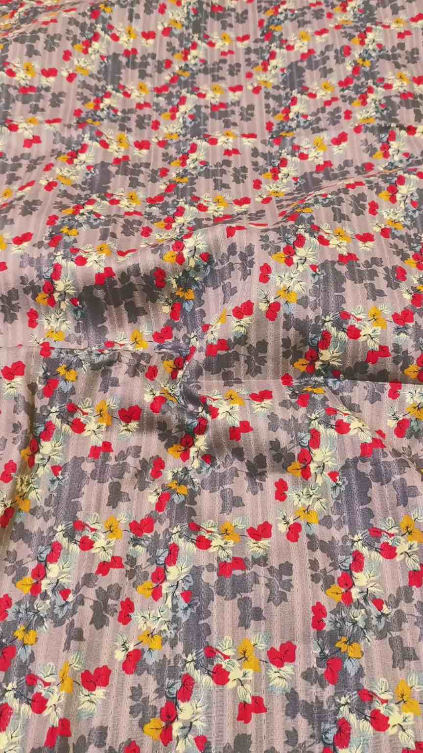 🥳 Sale Sale M-192  Imported Neno Chickenkari dorria khaddar Same print Shirt & Truzer 2pc