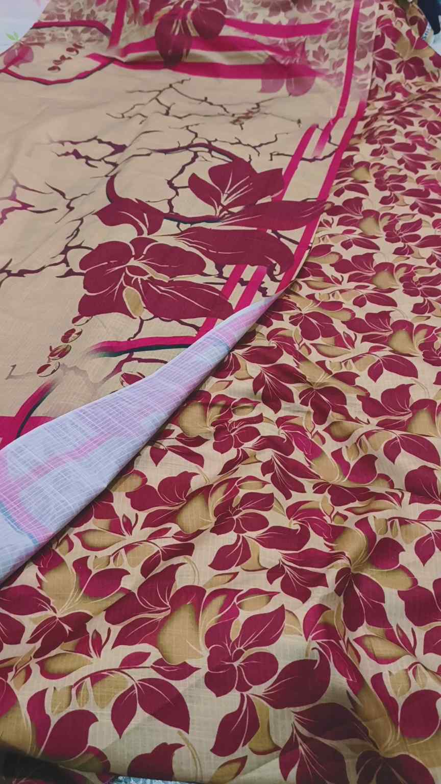 3pc 🥳😱 Sale Sale M-6447  Imported Digital Dorria Soft Khadder 3pc suit