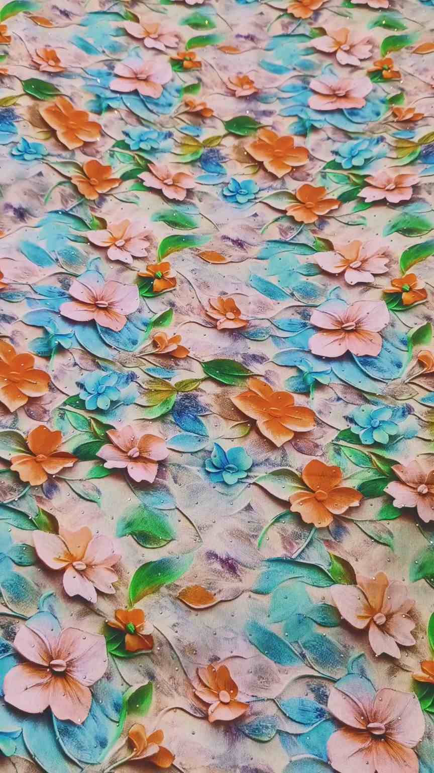 😱 Sale Sale M-28  Imported 5-D  Luxury Nago Wali Soft Lelin Same print Shirt & Truzer 2pc