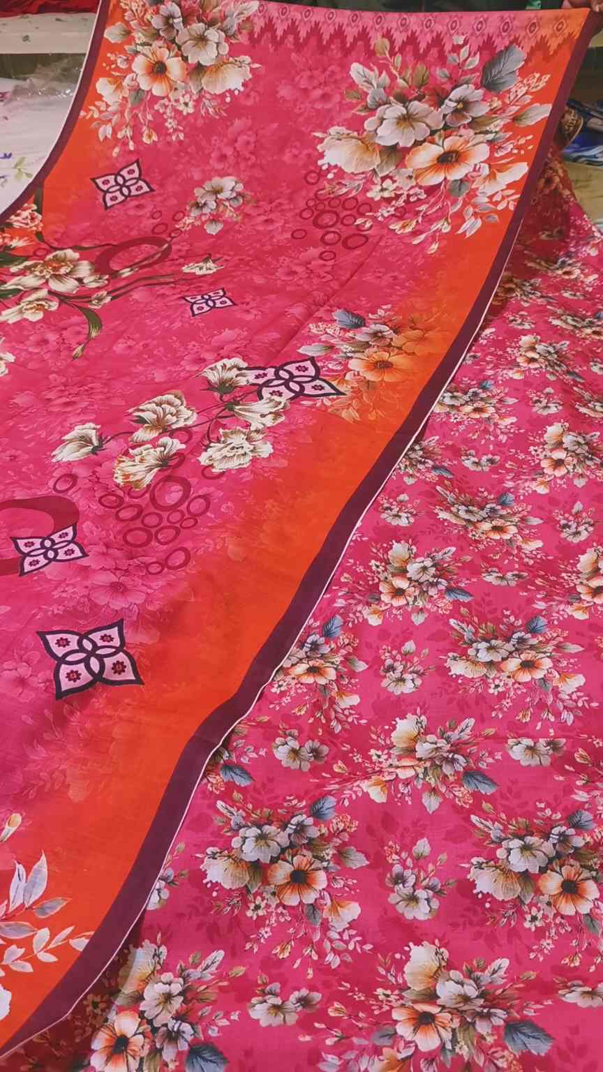 3pc 🥳😱 Sale Sale M-93  Imported Digital Dorria Soft Khadder 3pc suit