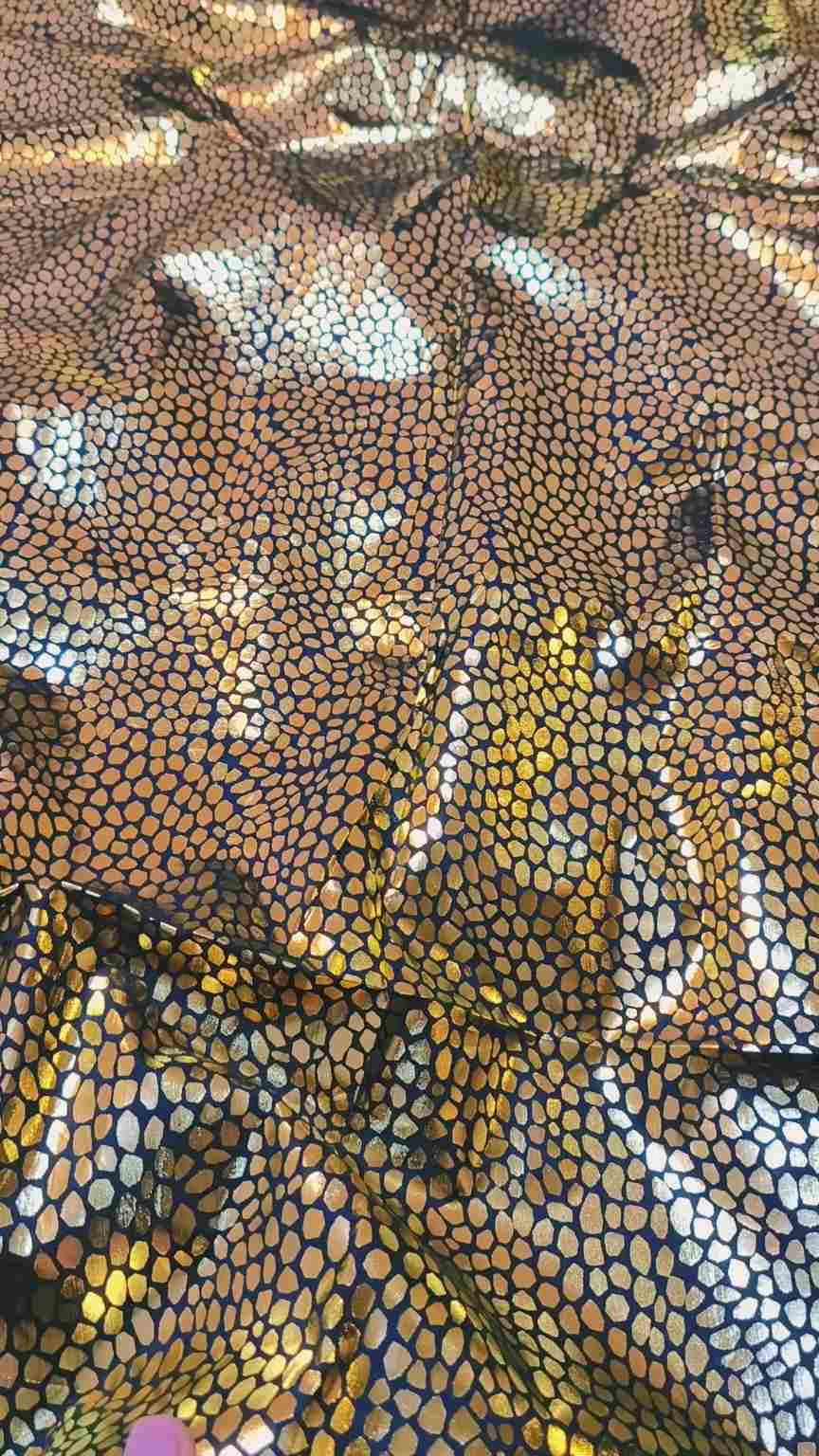 🥳 Sale Sale M-162 Imported Embodsed Gold  Lawn Same print Shirt & Trouser 2pc