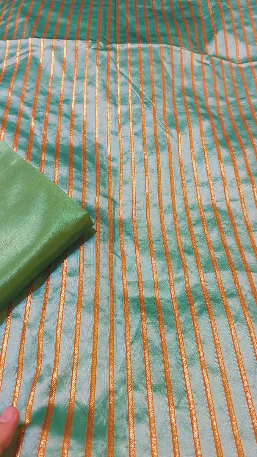 🥳 Sale Sale M-331  Imported Indian Cotton Silk in Gotta Work 2pc