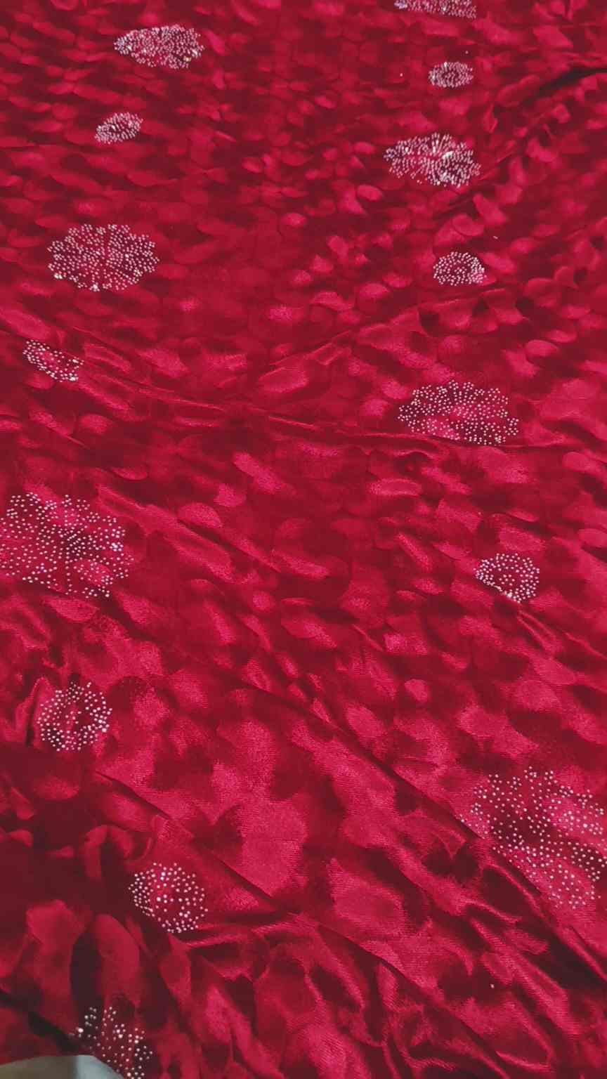 🥳 Big Sale M-307  Imported 3-D Nago Wali Palachi Velvet Same print Shirt & Truzer 2pc