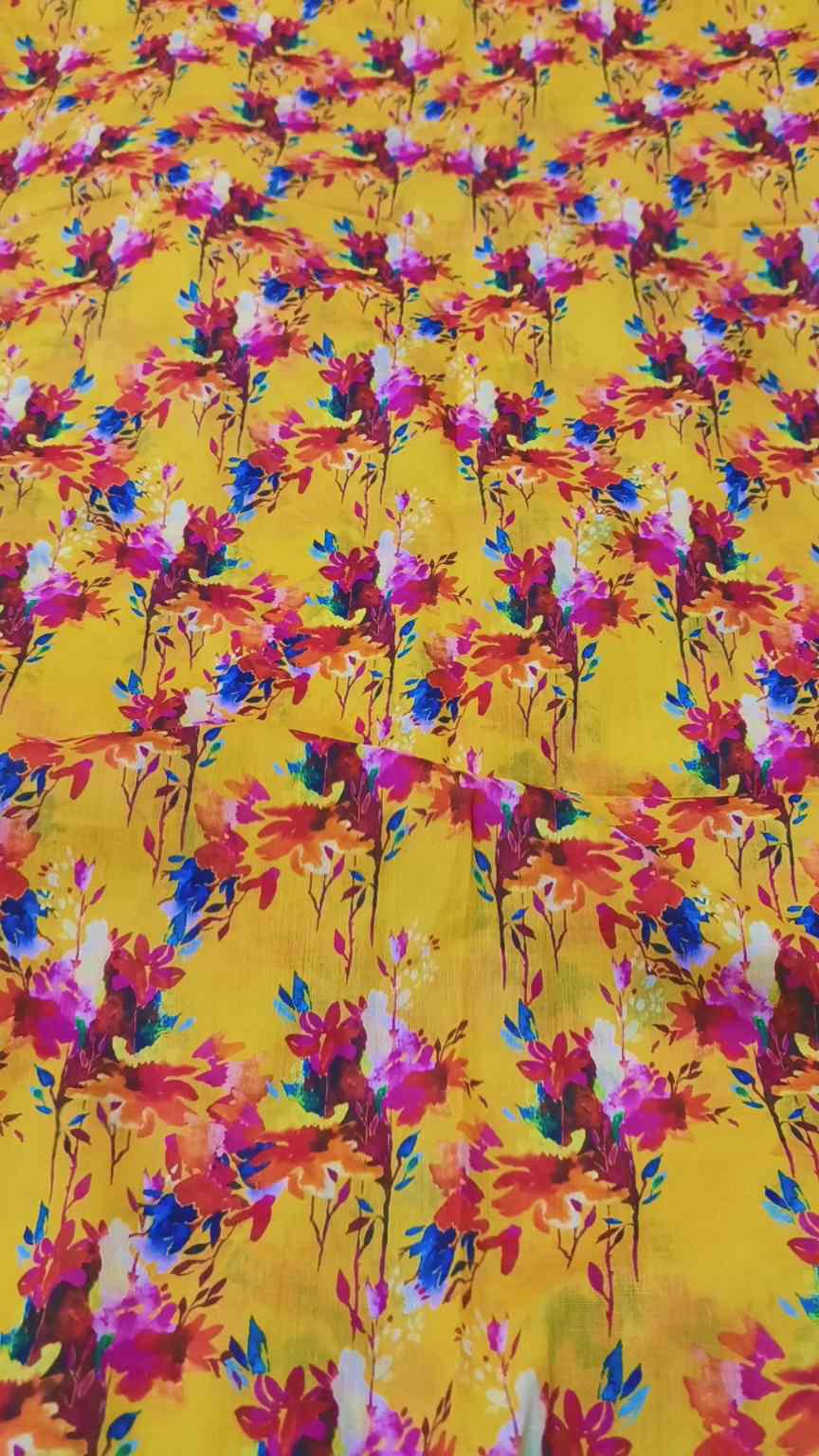 M-290 Imported Digital Pure Summer ⛱️ Lawn Same print Shirt & Truzer 2pc