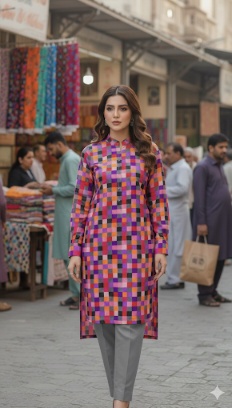 🥳 Big Sale M-299  Imported Woolen Fallalen 2pc