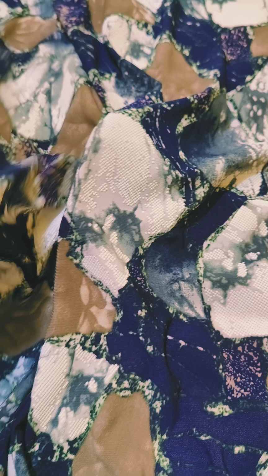 😱 New Arrivals M-368  Imported Most luxurious 3-D kotrai Leather Same print Shirt & Truzer 2pc