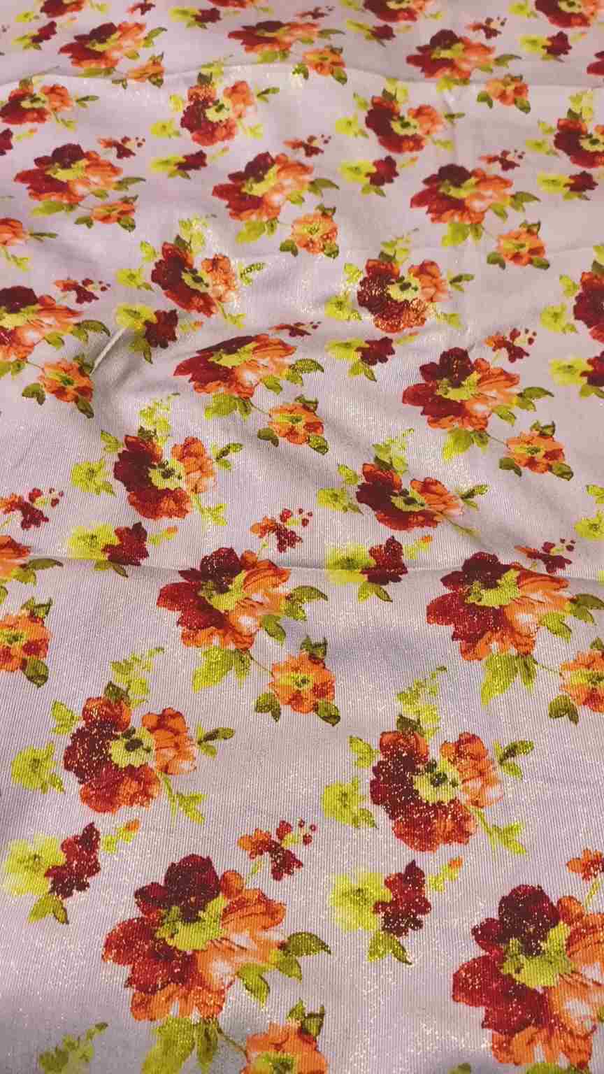 😱New Arrivals M-348. Imported Zaree Kotrai Marina Same print Shirt & Truzer 2pc