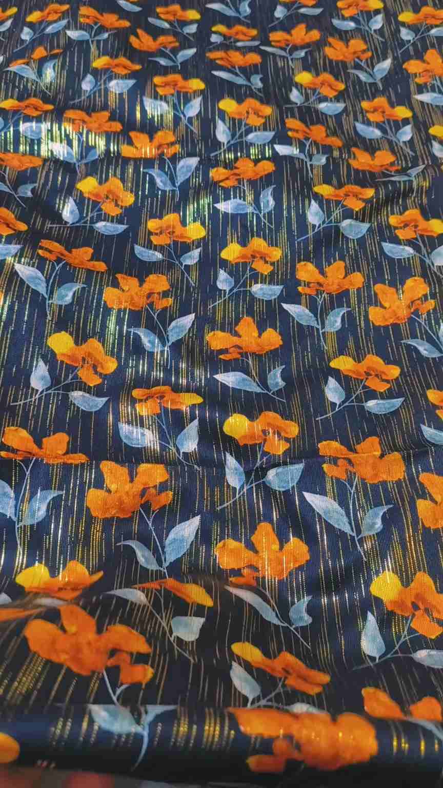 😱New Arrivals M-345. Imported Zaree Kotrai Marina Same print Shirt & Truzer 2pc