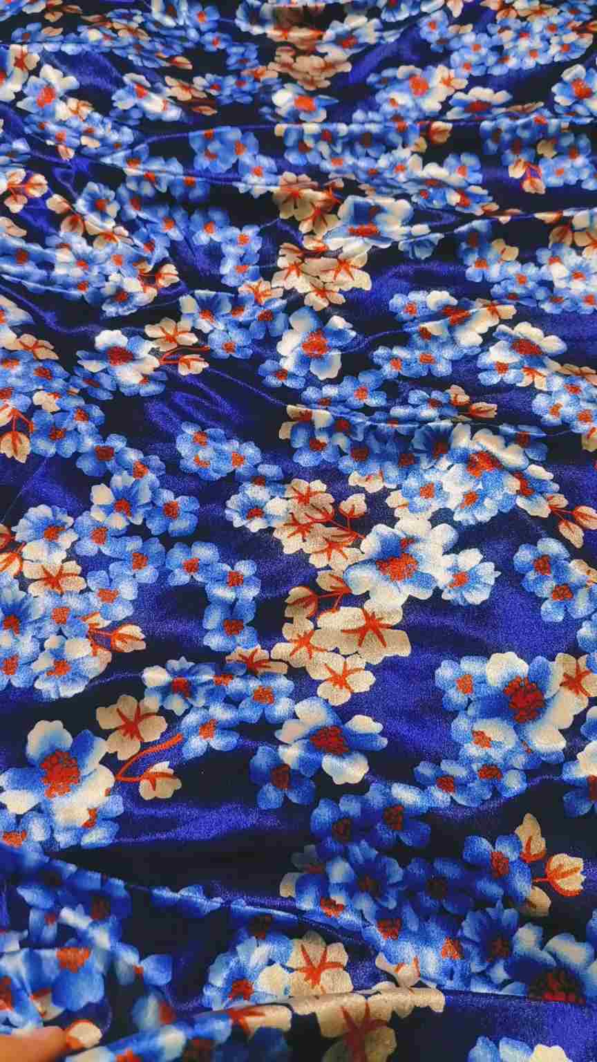 🥳 Big Sale M-335  Imported Digital Irish Velvet Same print Shirt & Truzer 2pc