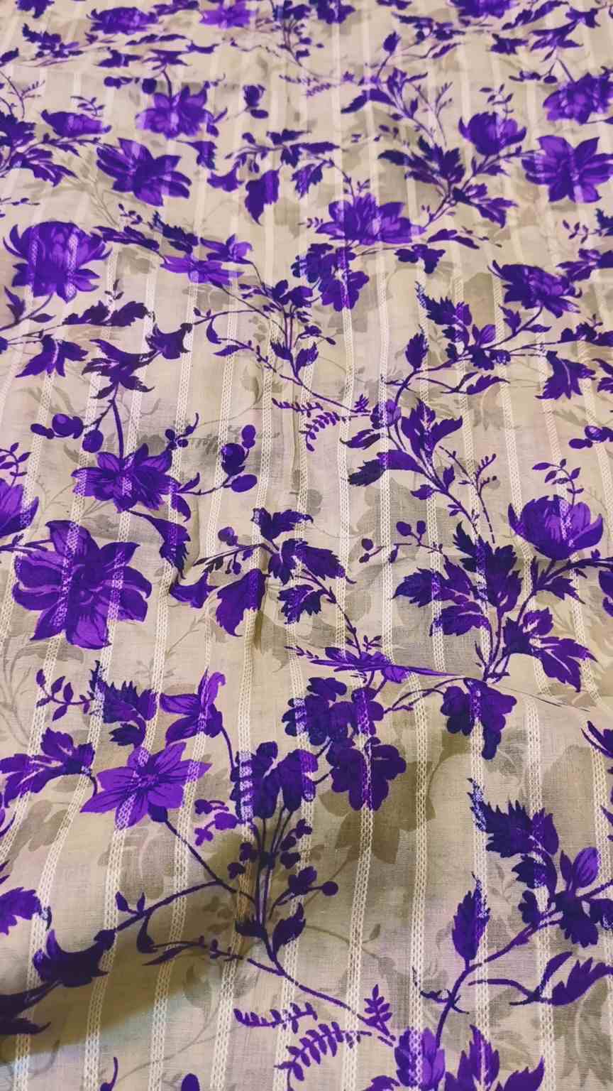 🥳 Sale Sale M-395  Imported Digital Dorria Pure Summer ⛱️ Lawn Same print Shirt & Truzer 2pc