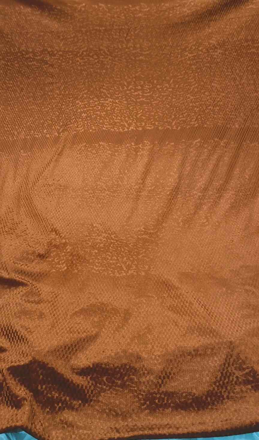 🥳 Sale Sale M-429  Imported 3-D Self Design Palachi Velvet Same print Shirt & Truzer 2pc