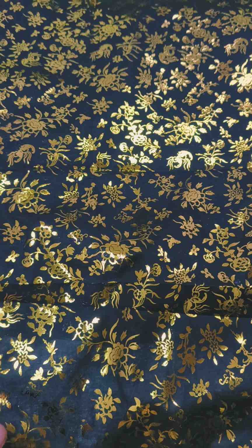 🥳 Sale Sale M-496  Imported Embossed Gold Zaree Summer ⛱️ Lawn Same print Shirt & Truzer 2pc