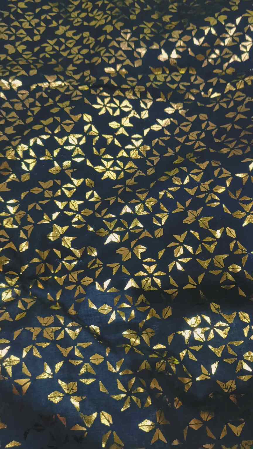 🥳 Sale Sale M-494  Imported Embossed Gold Zaree Summer ⛱️ Lawn Same print Shirt & Truzer 2pc