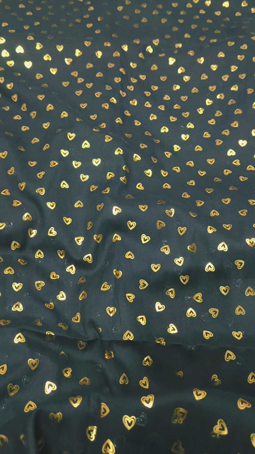 🥳 Sale Sale M-490  Jet black   Imported Embossed Gold Zaree Summer ⛱️ Lawn Same print Shirt & Truzer 2pc