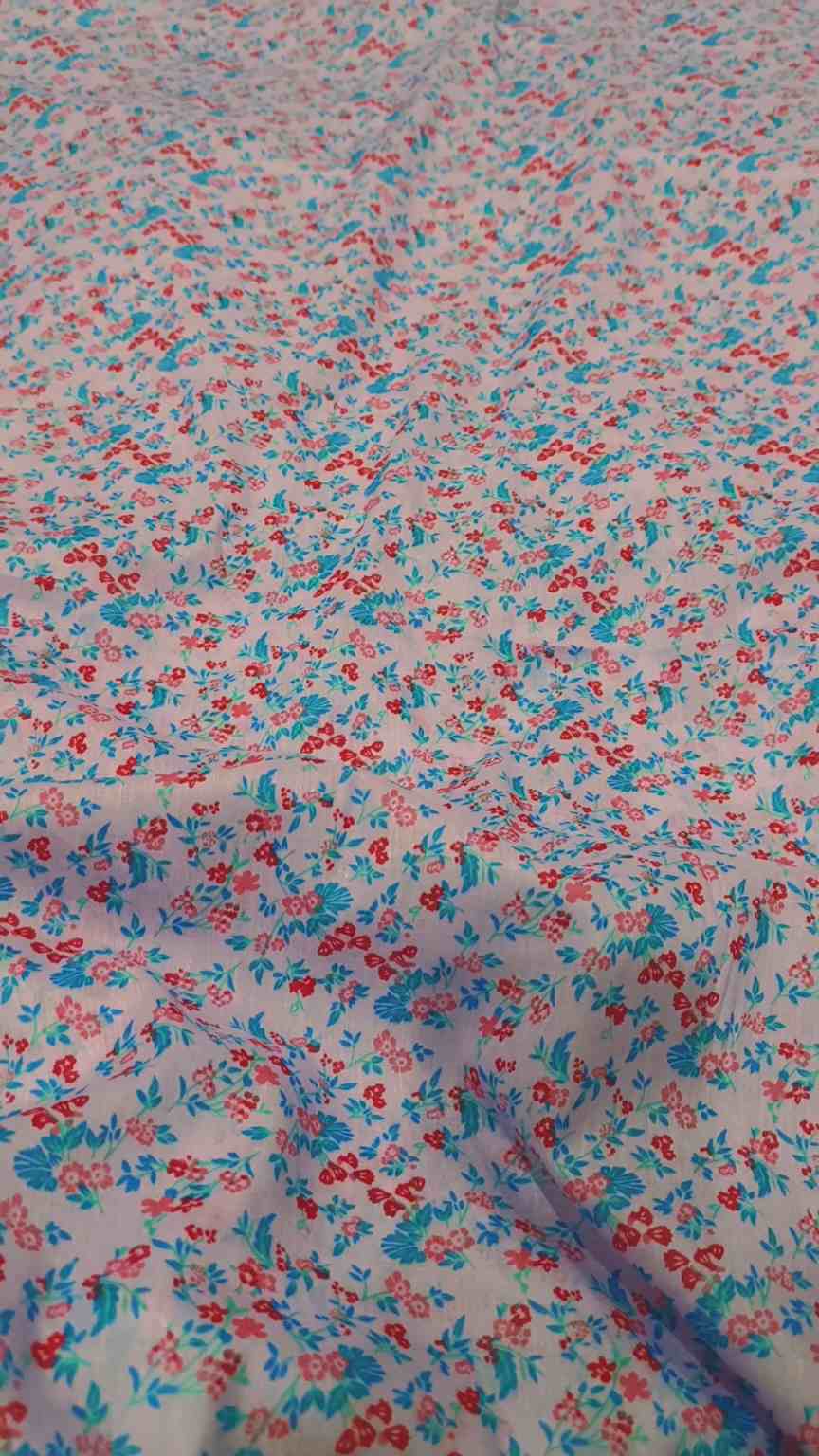 🥳 Sale Sale M-477 Imported Premium Quality Summer ⛱️ Soft Lawn Same print Shirt & Truzer 2pc