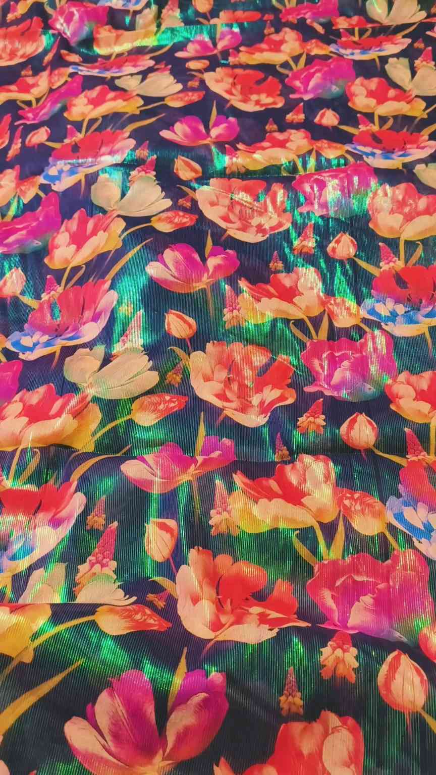 🥳 Sale Sale M-534  Imported Digital Zaree Line Pure Summer ⛱️ Lawn Same print Shirt & Truzer 2pc