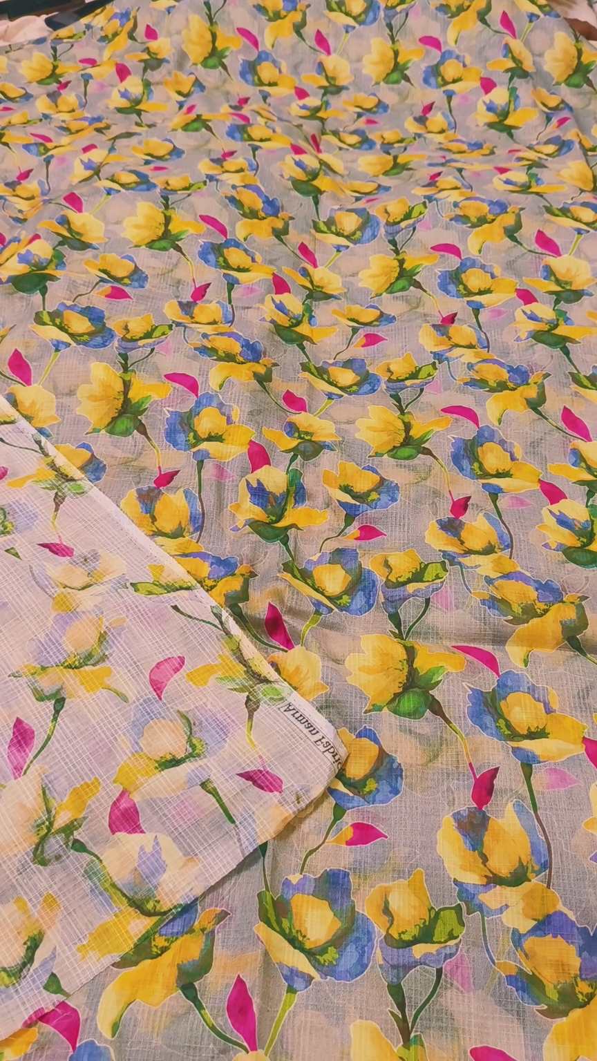 M-127  Imported Digital Check Base Dorria Pure Summer ⛱️ Lawn Same print Shirt & Truzer 2pc