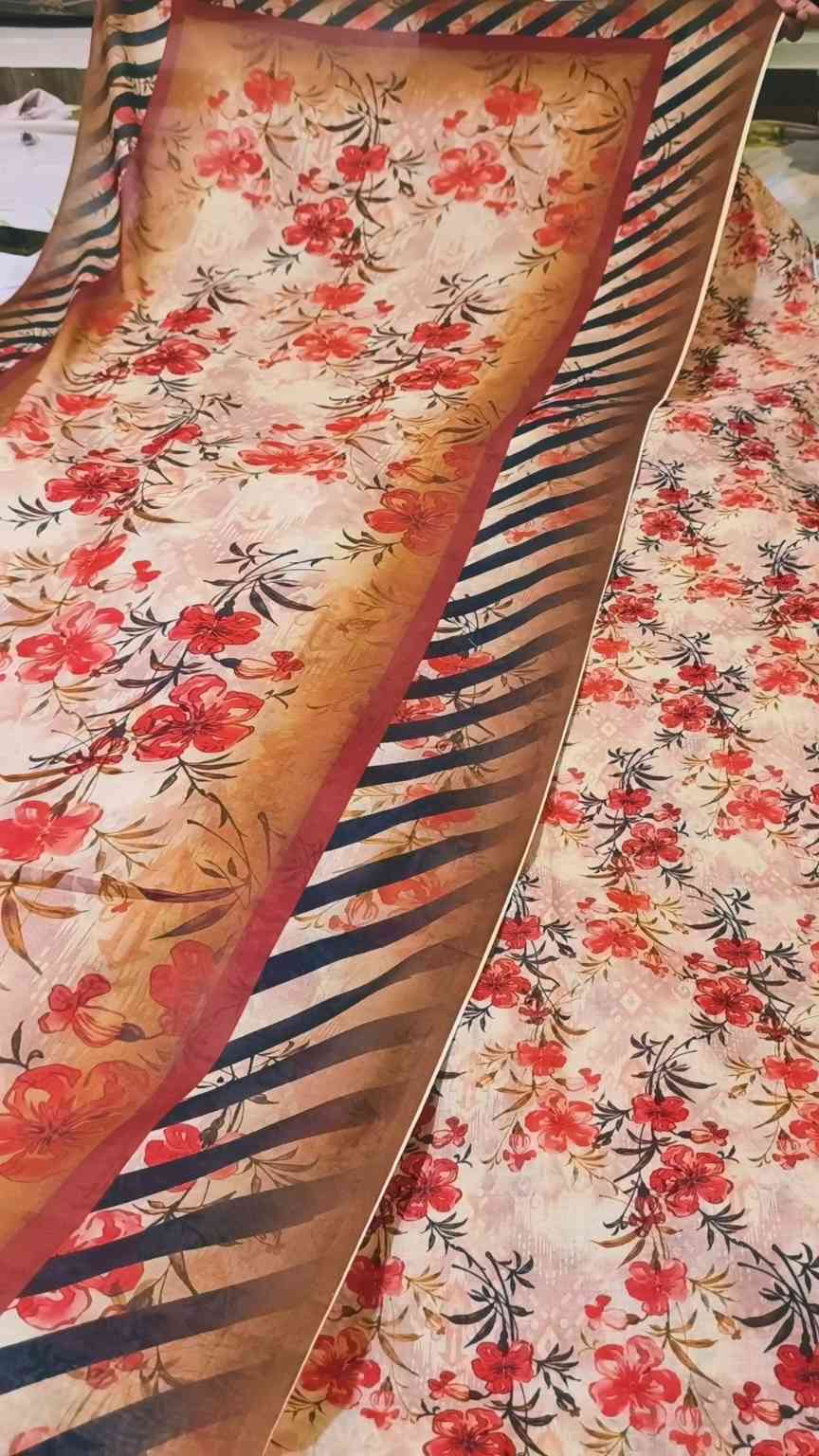 3pc 🥳😱 Sale Sale M-559 Imported Digital Pure Summer Lawn 3pc suit