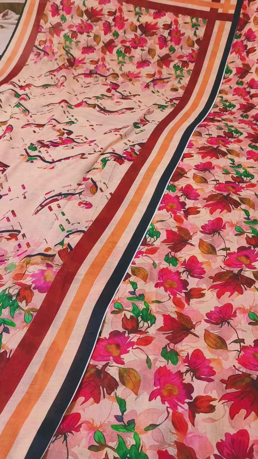 3pc 🥳😱 Sale Sale M-556 Imported Digital Pure Summer Lawn 3pc suit