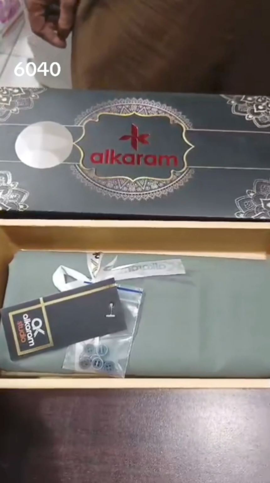 🥳 Sale Sale M-6040  Al-Karam Gents Wash & wear Men suiting