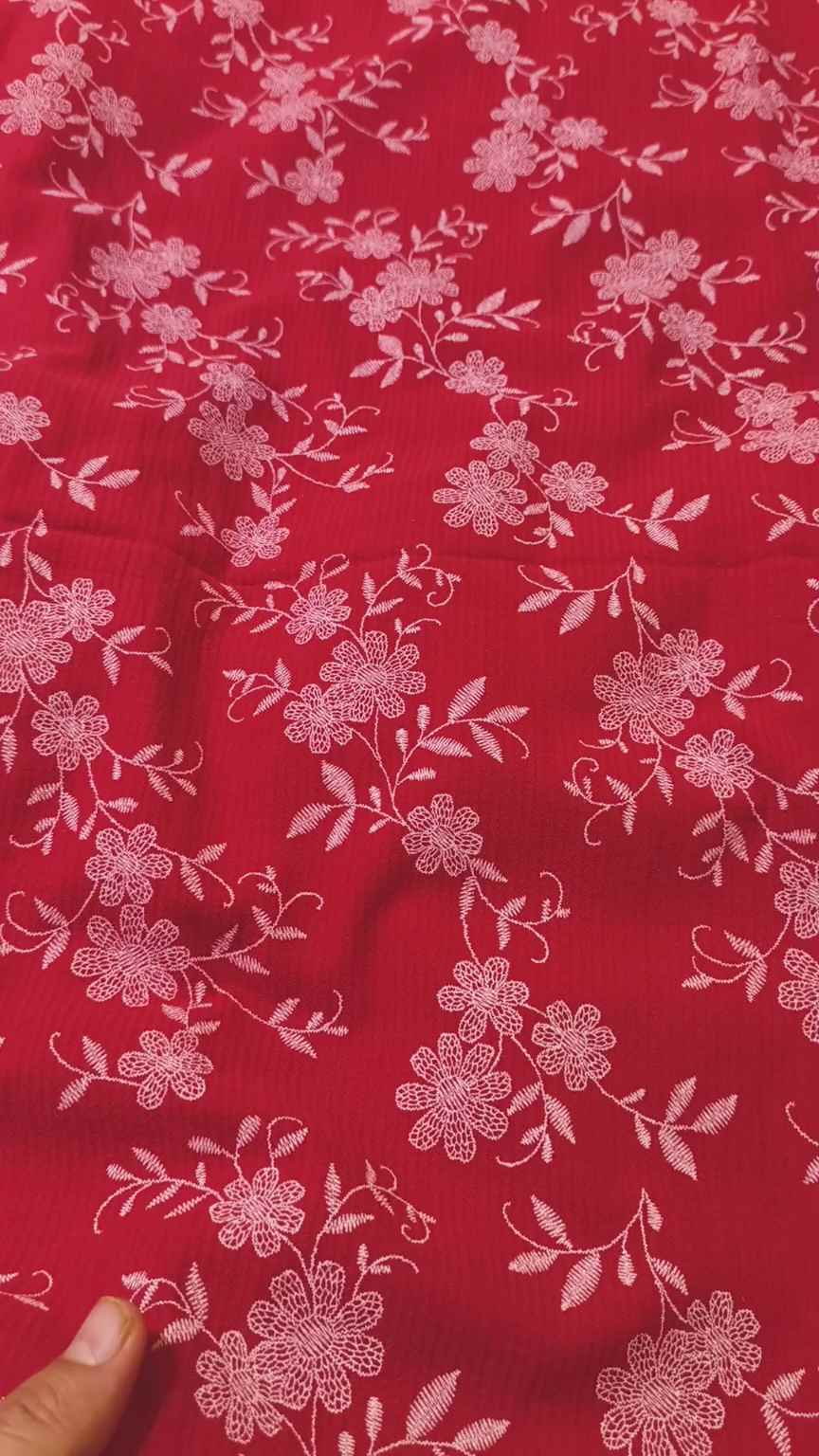 🥳 Sale Sale M-609 Imported Unique summer ⛱️ Broshia Soft Cotton Same print Shirt & Truzer 2pc