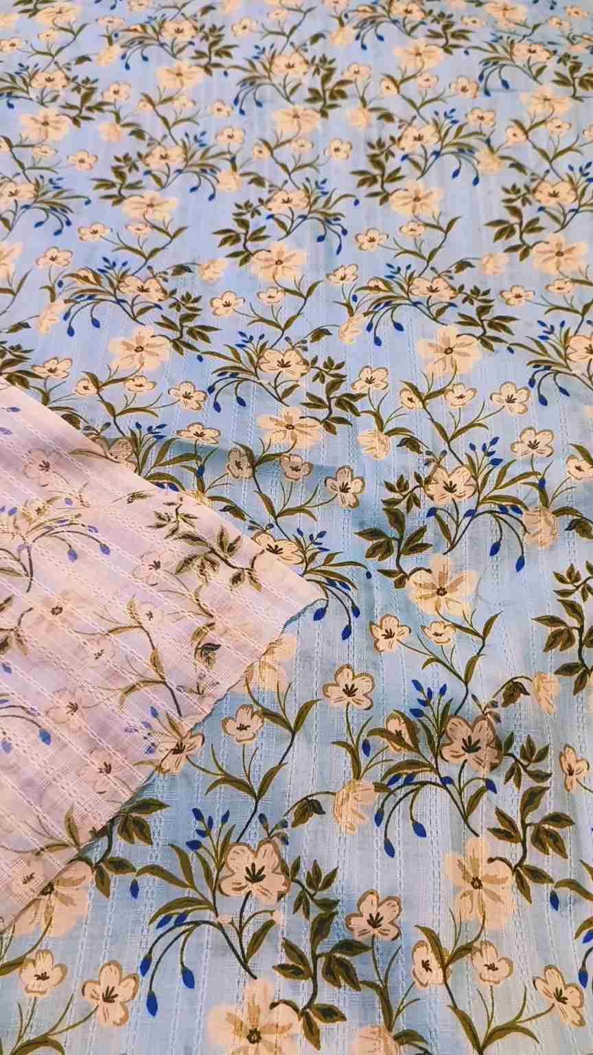 🥳 Sale Sale M-653   Imported Digital Neno Chickenkari Dorria Pure Summer ⛱️ Lawn Same print Shirt & Truzer 2pc