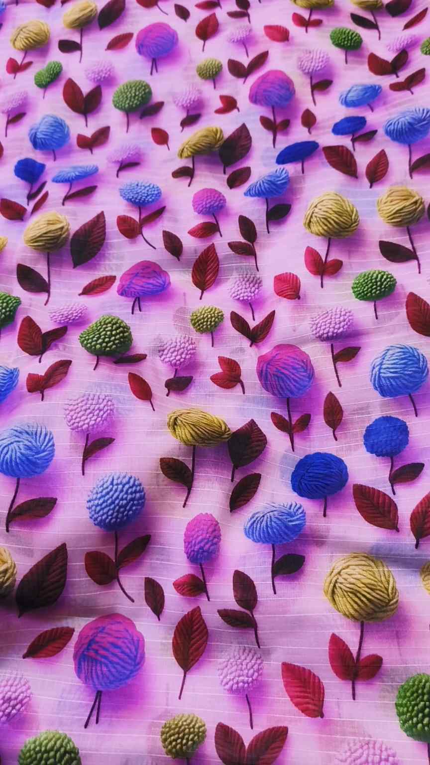 🥳 New Arrivals M-643  Imported Luxury 5-D Bana Dorria Pure Summer ⛱️ Lawn Same print Shirt & Truzer 2pc