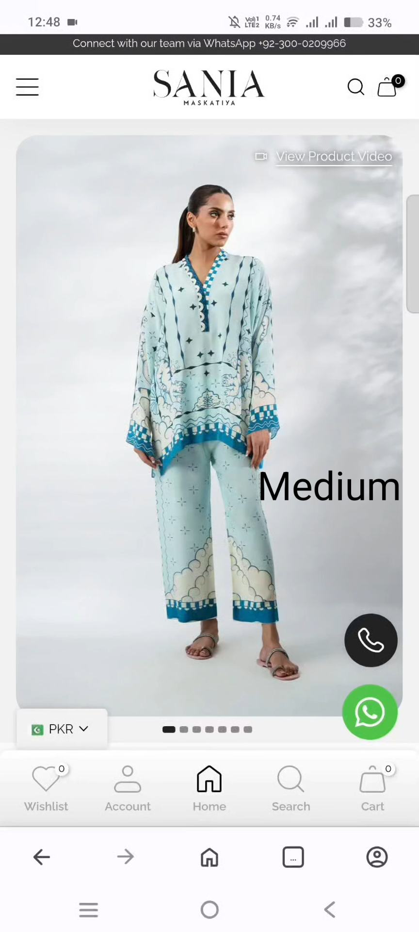 🥳 Biggest Sale Ameero Waly Stitch Suit M-6114  International Designer (Sania Maskatiya) Stitch co-ord set Crepe Summer Dorria  Lawn 2pc   (Women Size (Length 32 & Chest 21)