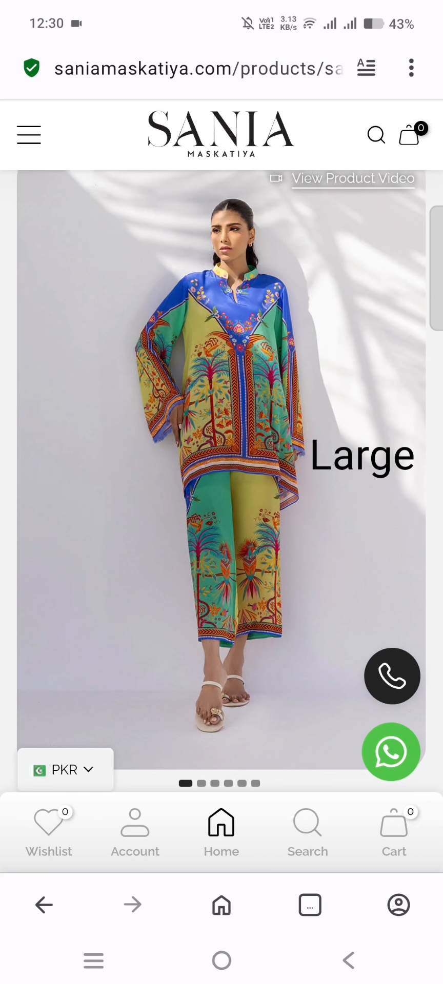 🥳 Biggest Sale Ameero Waly Stitch Suit M-6113  International Designer (Sania Maskatiya) Stitch co-ord set Crepe Summer Dorria  Lawn 2pc   (Women Size (Length 32 & Chest 23)