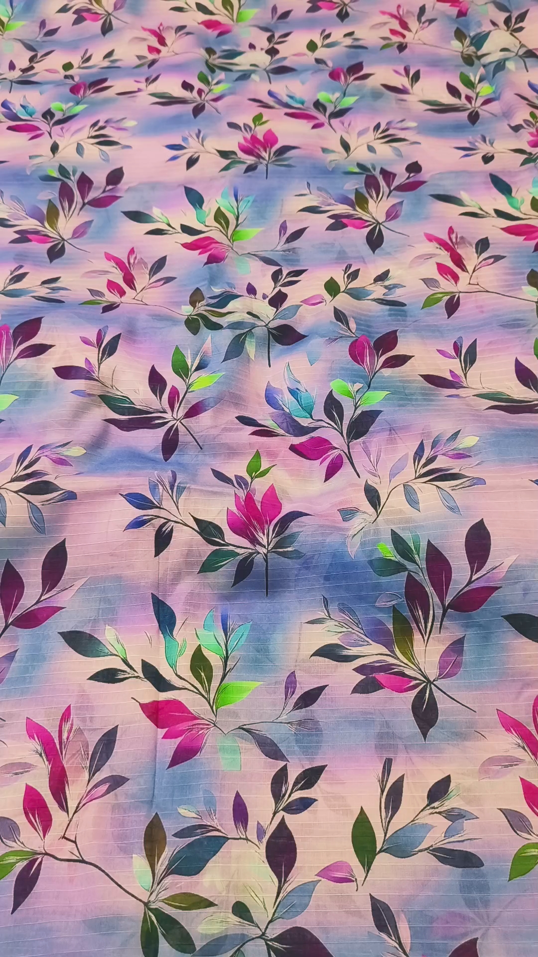 🥳 New Arrivals M-685 Imported Luxury 3-D Bana Dorria Pure Summer ⛱️ Lawn Same print Shirt & Truzer 2pc