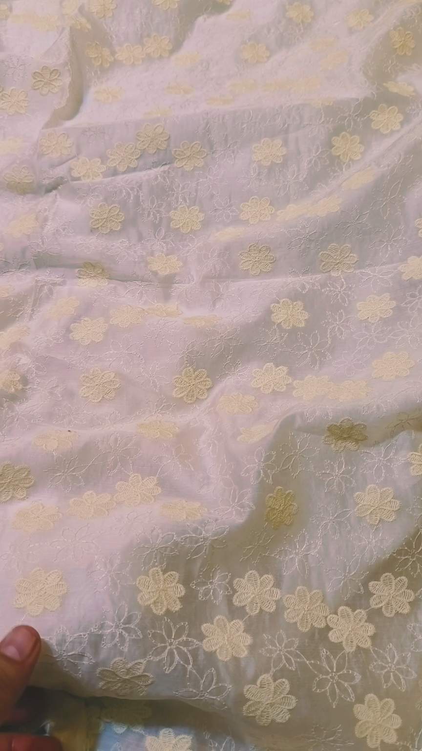 🥳 Sale Sale M-741  Imported ChickenKari Embroidery In High quality Silky Lawn only shirt