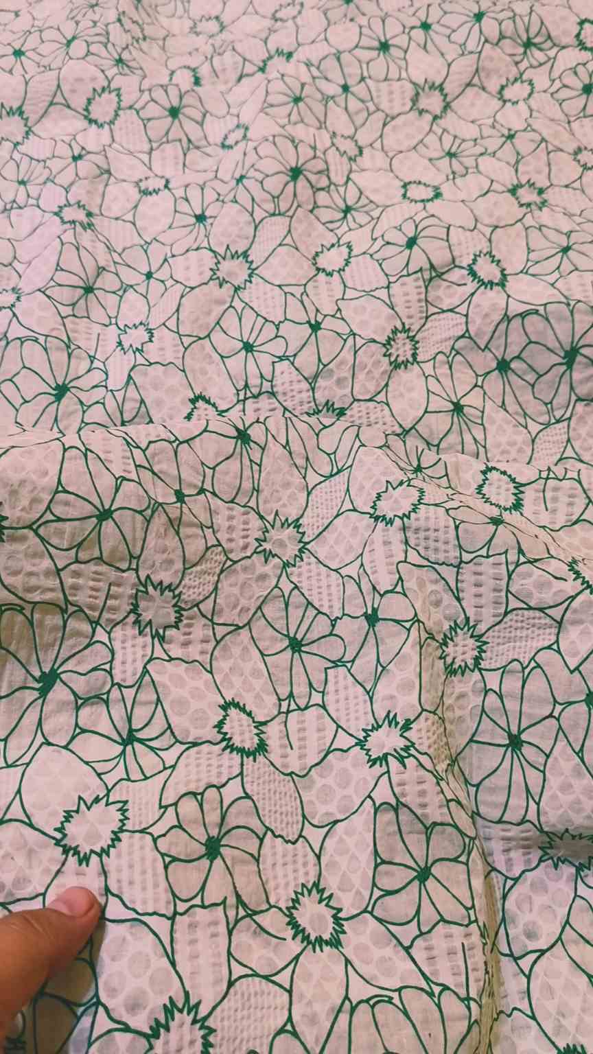 M-736  Imported Digital Bubble  Summer ⛱️ Lawn Same print Shirt & Truzer 2pc -