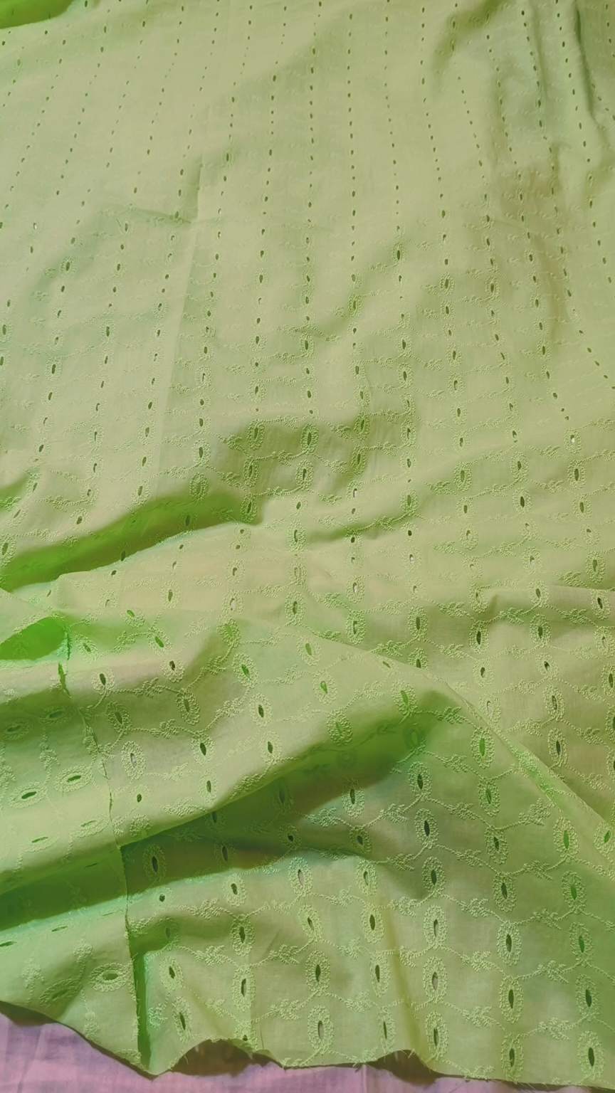 🥳 Sale Sale M-773   Imported Shiffli ChickenKari Embroidery Pure Summer ⛱️ Lawn only shirt