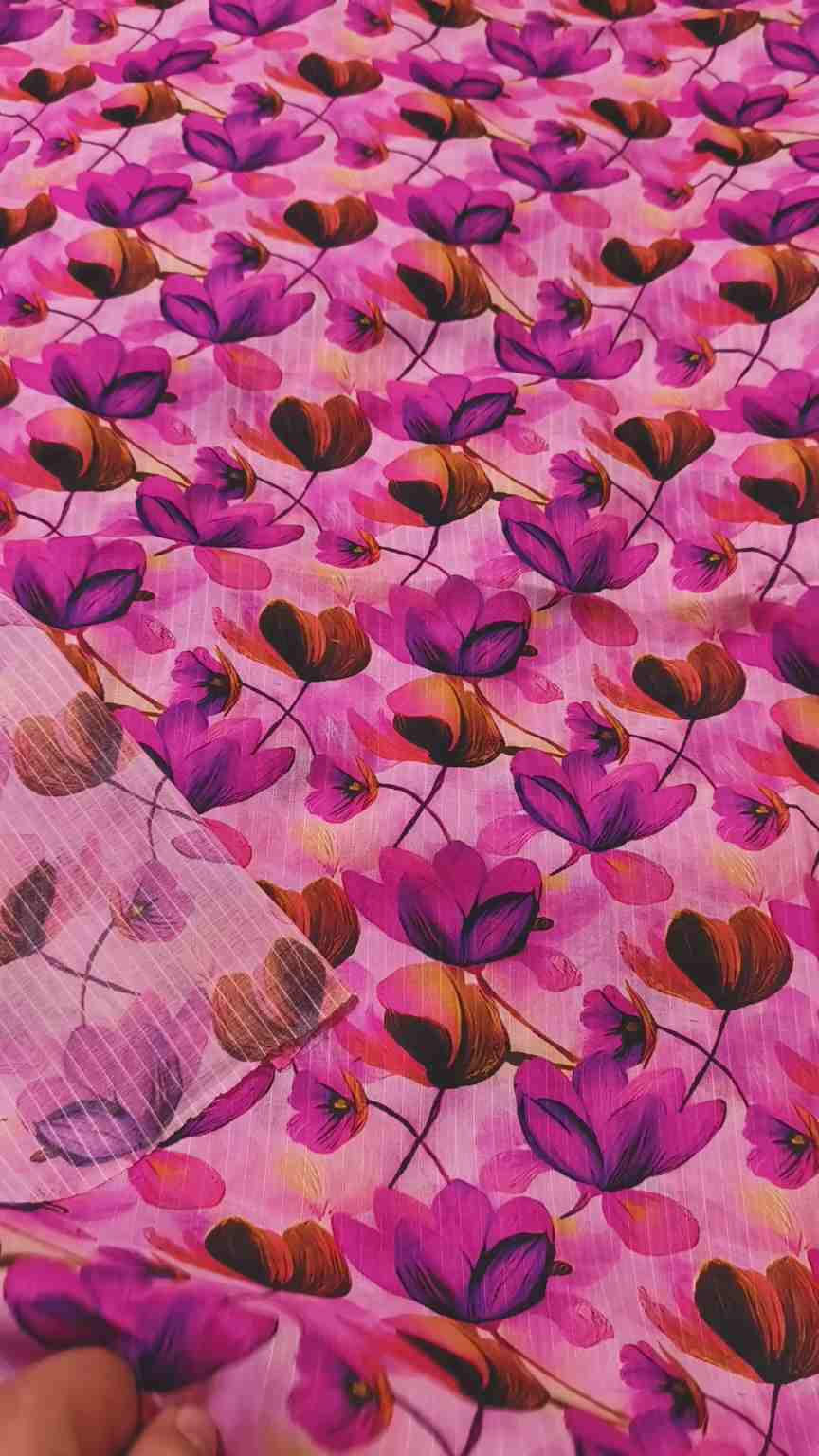 🥳 New Arrivals M-831  Imported Luxury Digital Bana Dorria Pure Summer ⛱️ Lawn Same print Shirt & Truzer 2pc