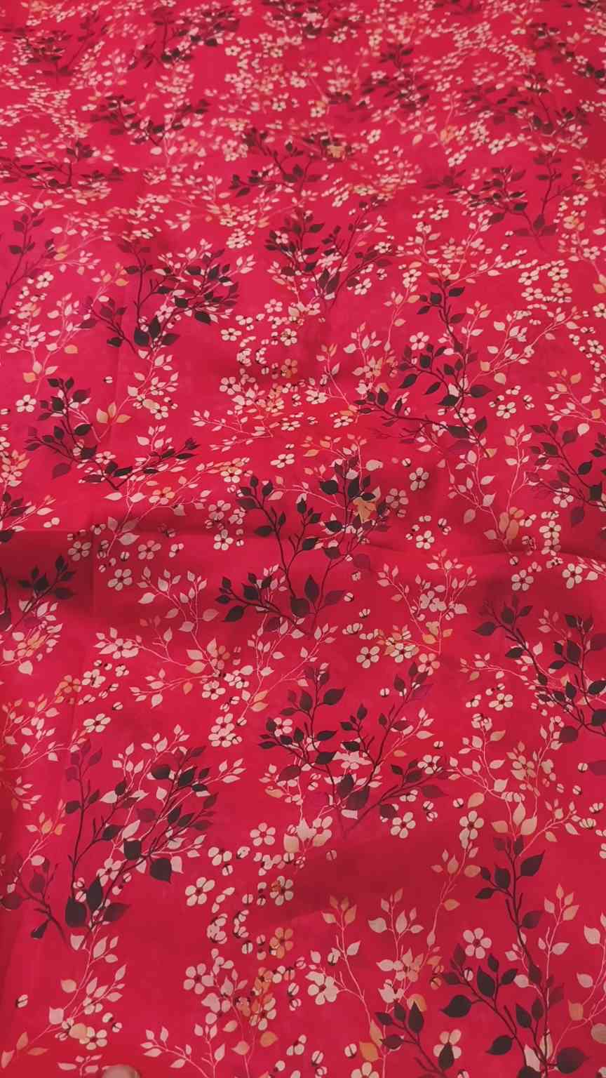 🥳 New Arrivals M-851  Imported Digital  Pure Summer ⛱️ Lawn Same print Shirt & Truzer 2pc