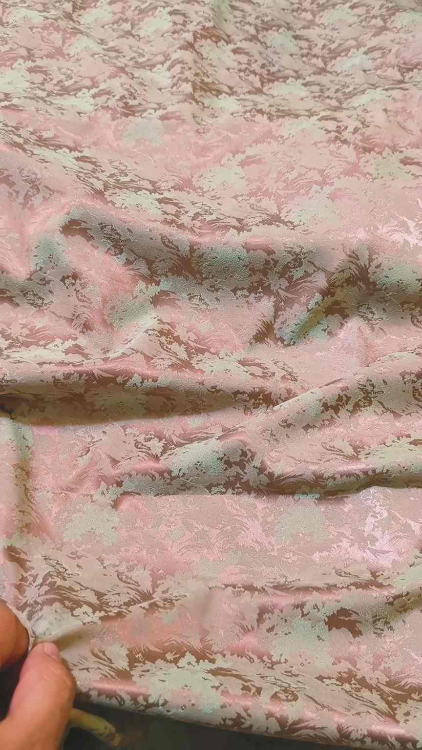 🥳 New Colors M-938  Imported Viscose 4 seasons 3-D Jacquard China patti Same print Shirt & Truzer 2pc