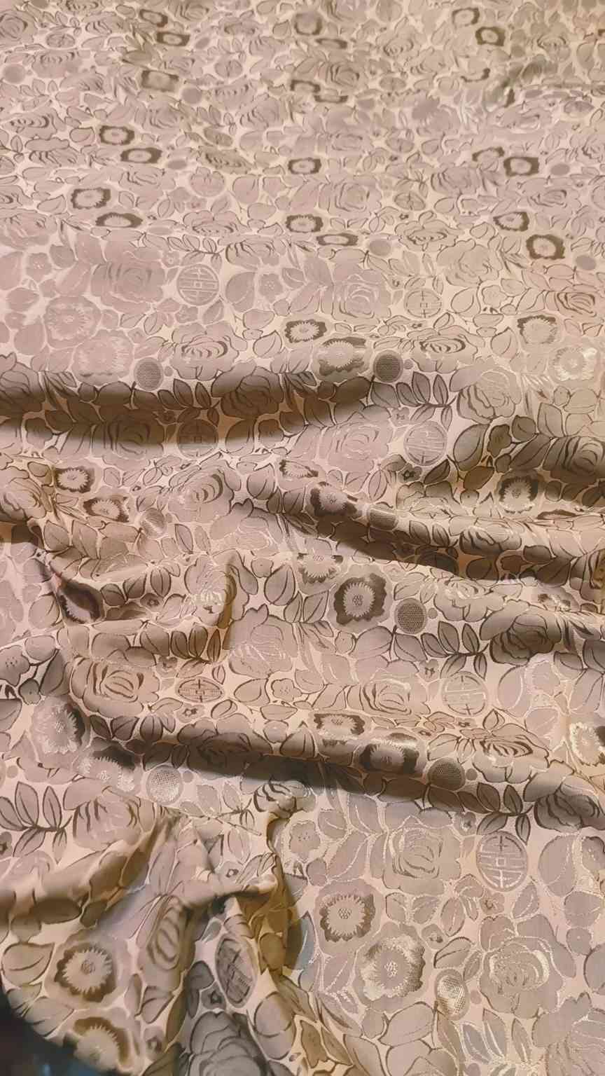 🥳 New Colors M-935  Imported Viscose 4 seasons 3-D Jacquard China patti Same print Shirt & Truzer 2pc