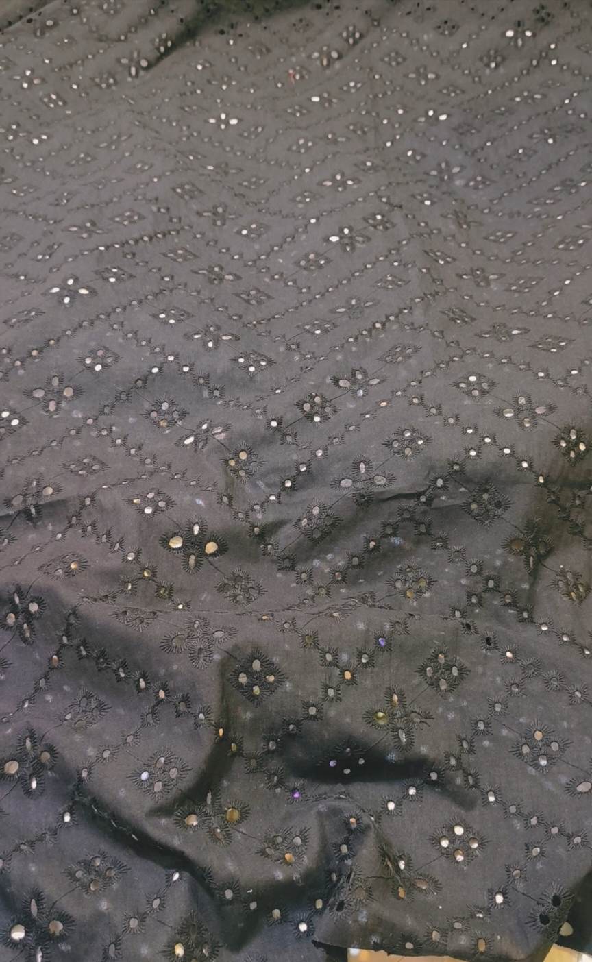 🥳 Sale Sale M-913. Imported Shiffli ChickenKari Embroidery Pure Summer ⛱️ Lawn only shirt