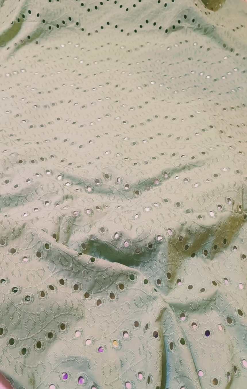 🥳 Sale Sale M-907 Imported Shiffli ChickenKari Embroidery Pure Summer ⛱️ Lawn only shirt