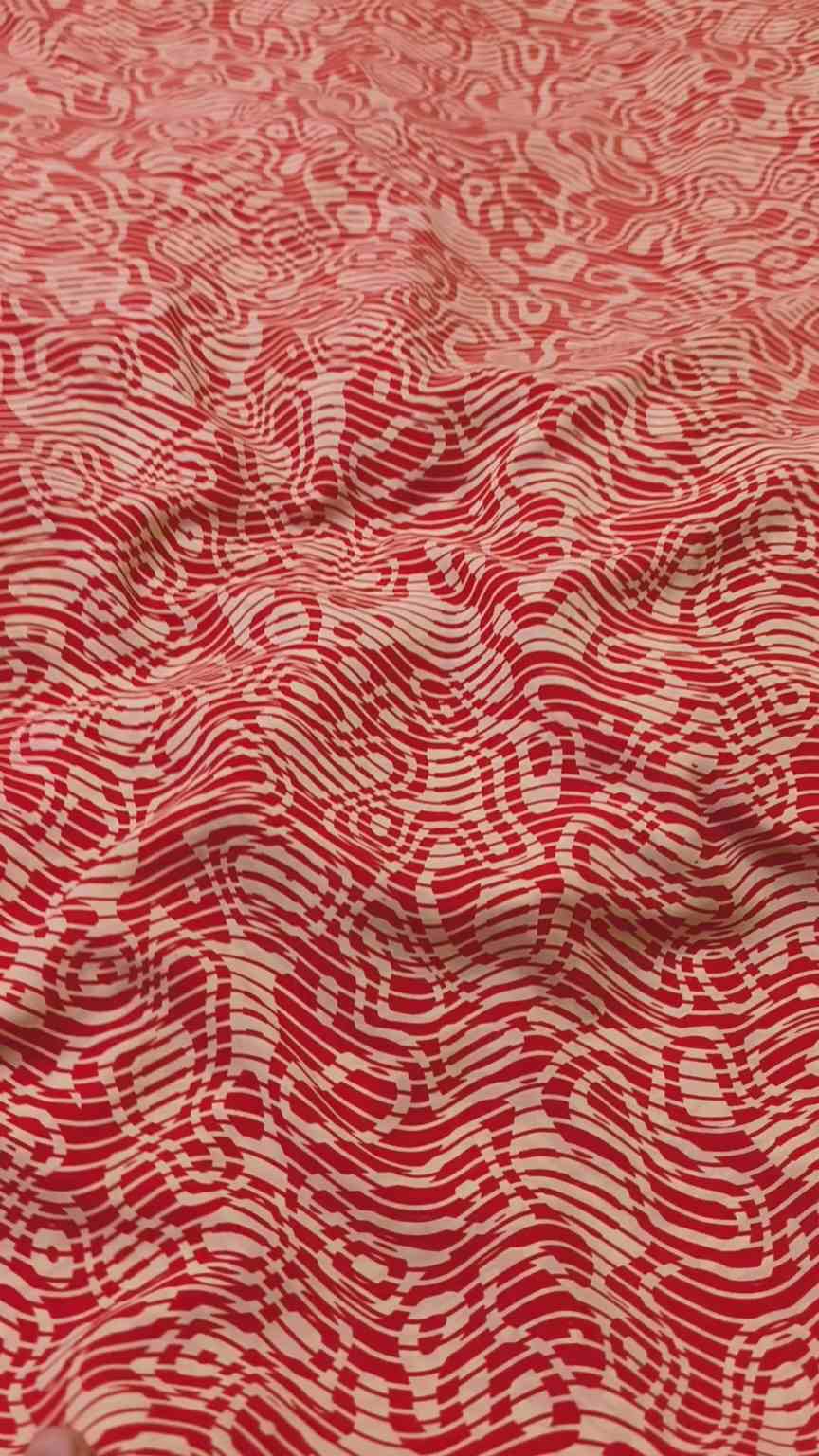 🥳 Sale Sale M-986  Imported Digital Korean Georgette Same print Shirt & Truzer 2pc