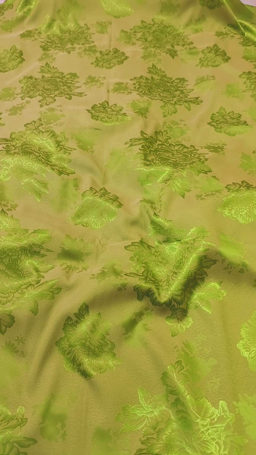 🥳 New Colors M-988  Imported Viscose 4 seasons 3-D Jacquard China patti Same print Shirt & Truzer 2pc