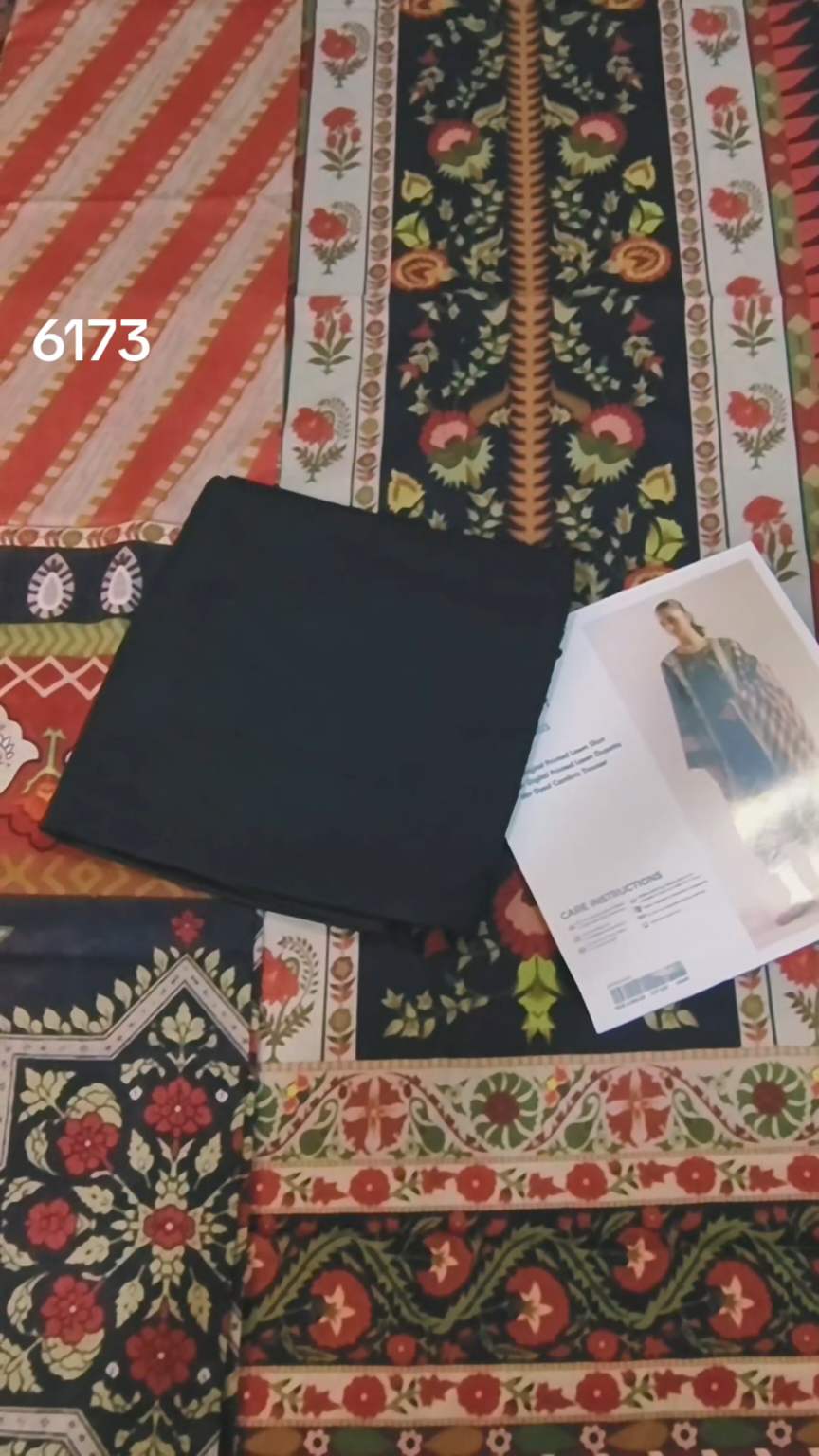 Sale Sale M-6173   Branded Ethnc 3 Pc Lawn suit with packing