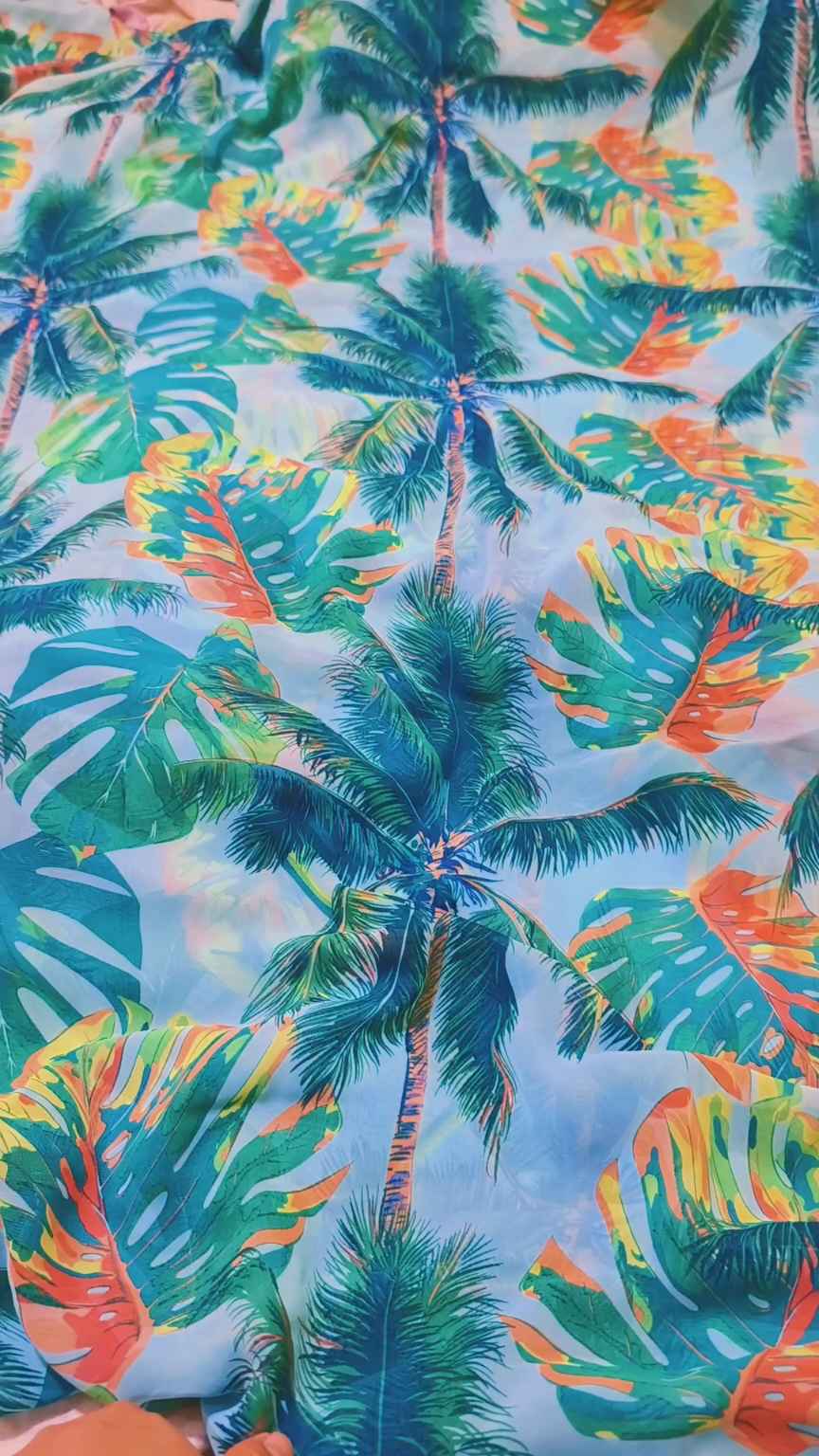 Duppta & Shirt 🥳 Sale Sale M-1089  imported Digital Korean Georgette Shirt & Duppta 2pc