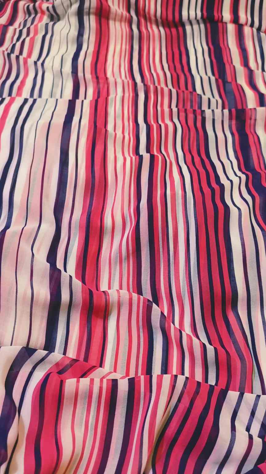 Duppta & Shirt 🥳 Sale Sale M-1084  imported Digital Korean Georgette Shirt & Duppta 2pc