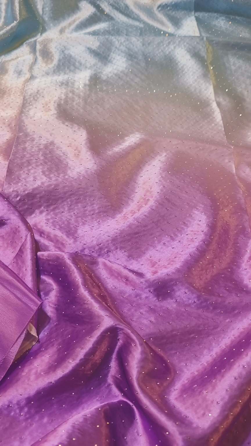 🥳Sale Sale M-1131 Imported Fancy Nago wali chen Double Tone shisha  Silk Shirt & Kattan silk Truzer 2pc