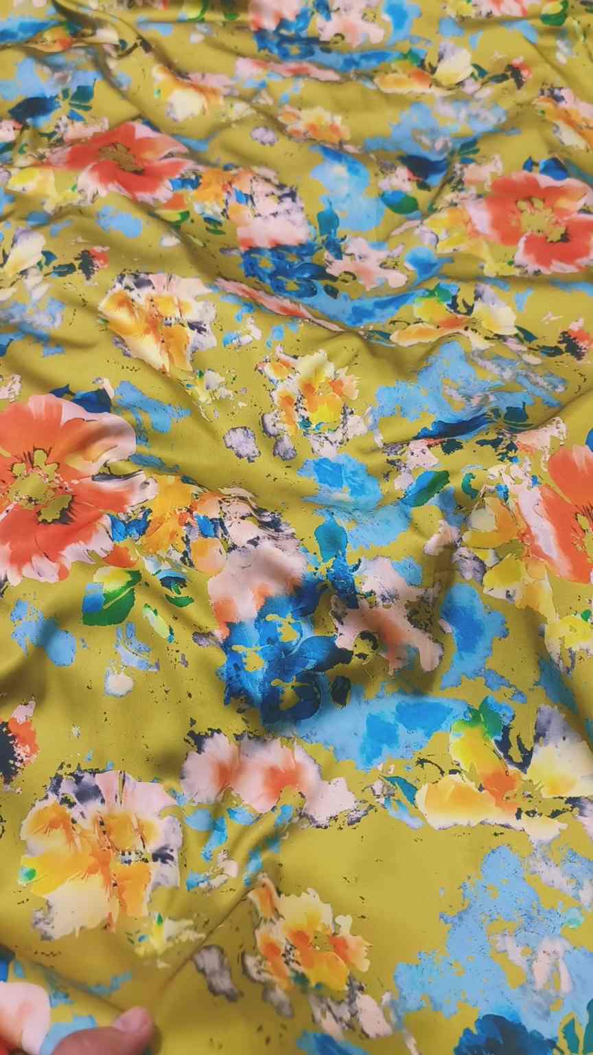 🥳 Sale Sale M-1129 imported Summer korean 🏝️ Shisha Silk Same print Shirt & Truzer 2pc