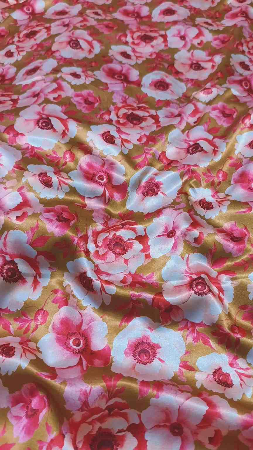 🥳 Sale Sale M-1124  imported Summer korean 🏝️ Shisha Silk Same print Shirt & Truzer 2pc