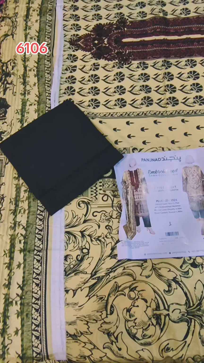 🥳 Sale Sale M-6106. Branded (J.) Embroidery Lawn 3pc suit