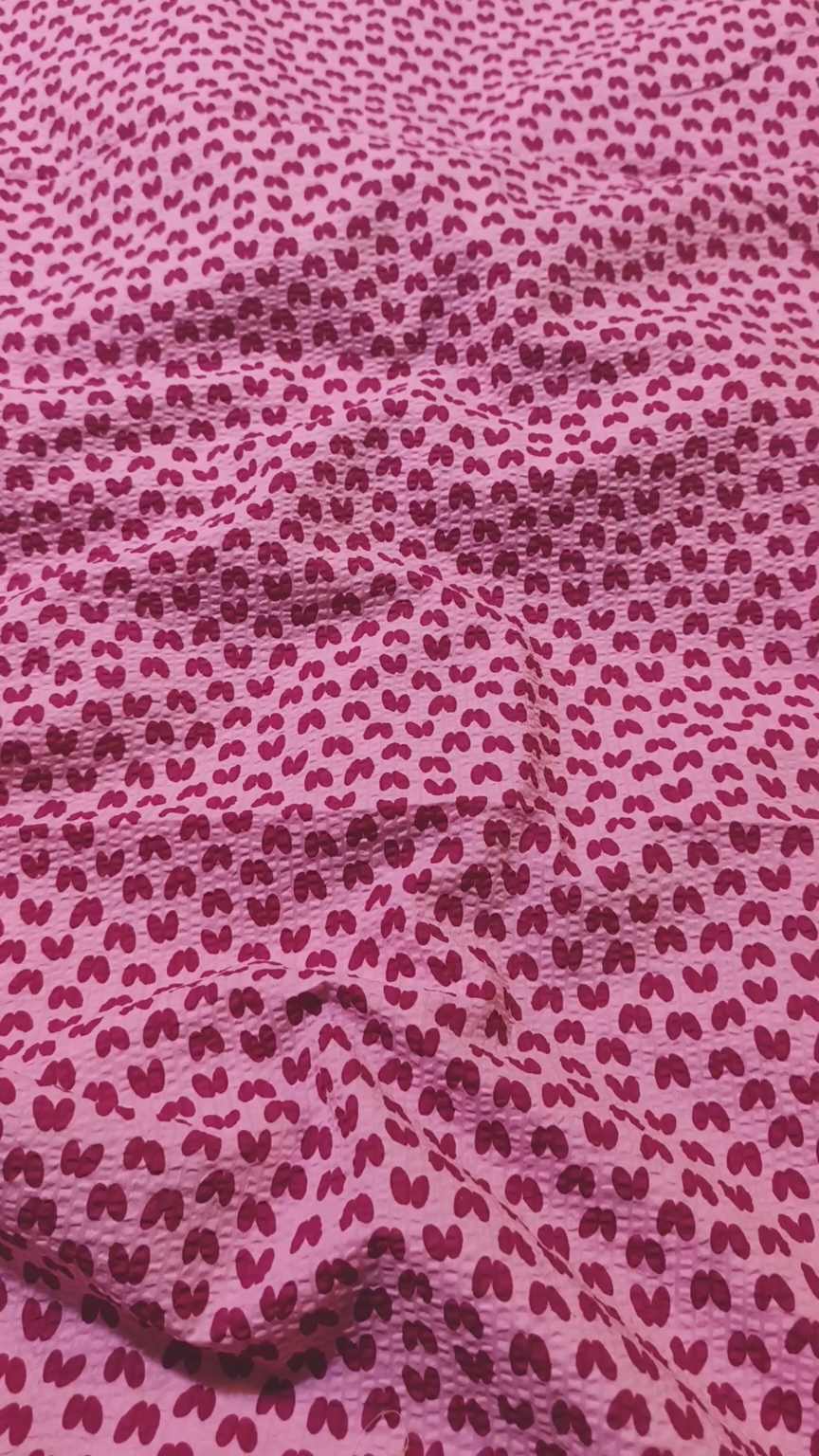 M-749  Imported Digital Bubble Lawn Same print Shirt & Truzer 2pc